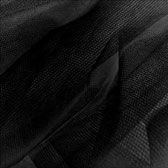 Tüll jelmez készítéshez ( félkemény ) - Black (Fekete)